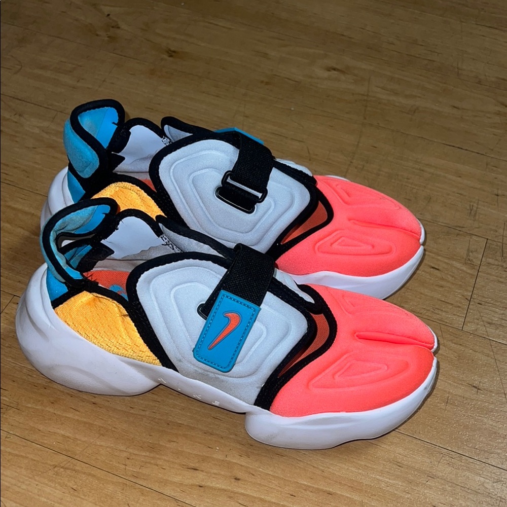 Nike Pink and Orange Chunky Sneakers